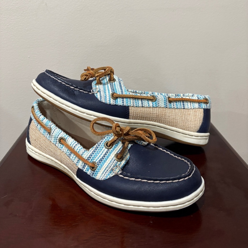 Sperry Blue Boat Shoes